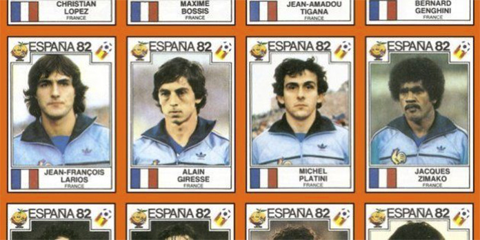 Les stickers Panini