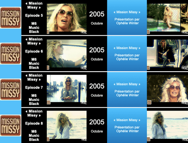 2005 Mission Missy Passages TV 2.png